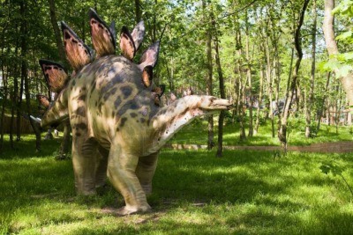 dinosaurs in bute park