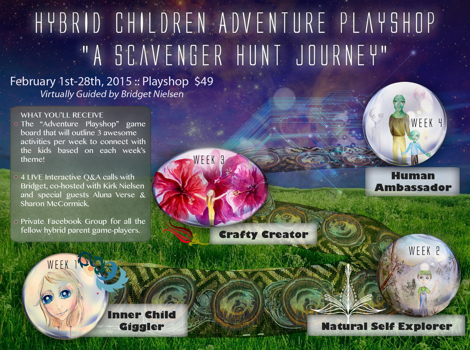 Hybrid Children Adventure (Virtual) Playshop February 1st-28th
