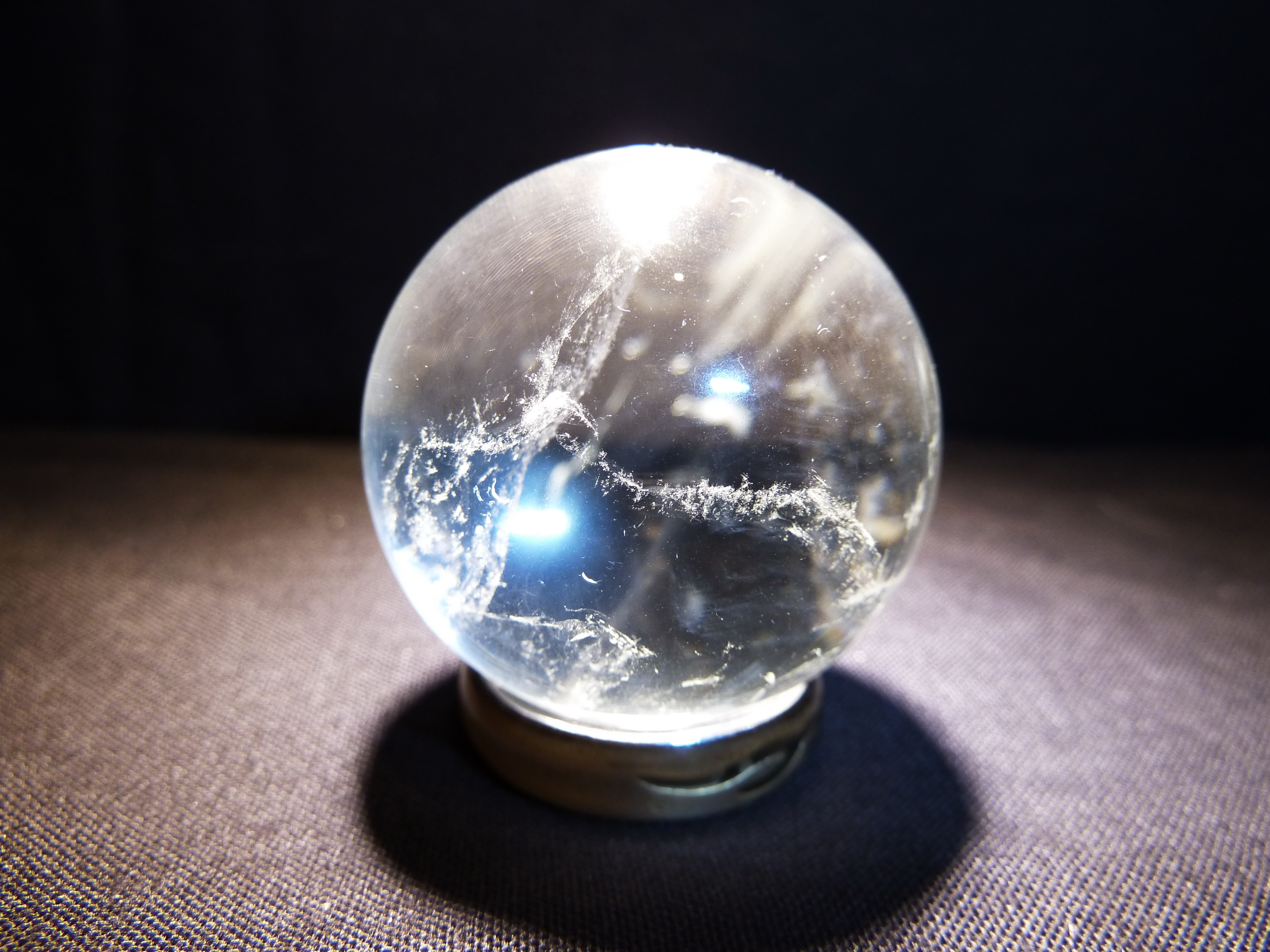 crystal scrying ball unicorn children magic glowing hybrid connect